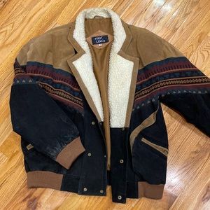 Western Sherpa Collar Jacket